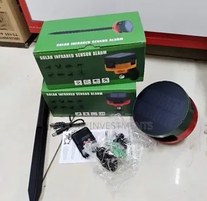 Solar Outdoor Alarm Motion Sensor, 360°Motion Detector Alarm