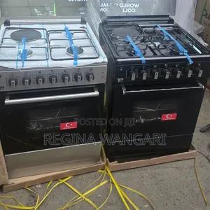 TBP Made in Turkey 60×60 Cm 3 Gas + 1 Electricturbo Fan Cast Iron