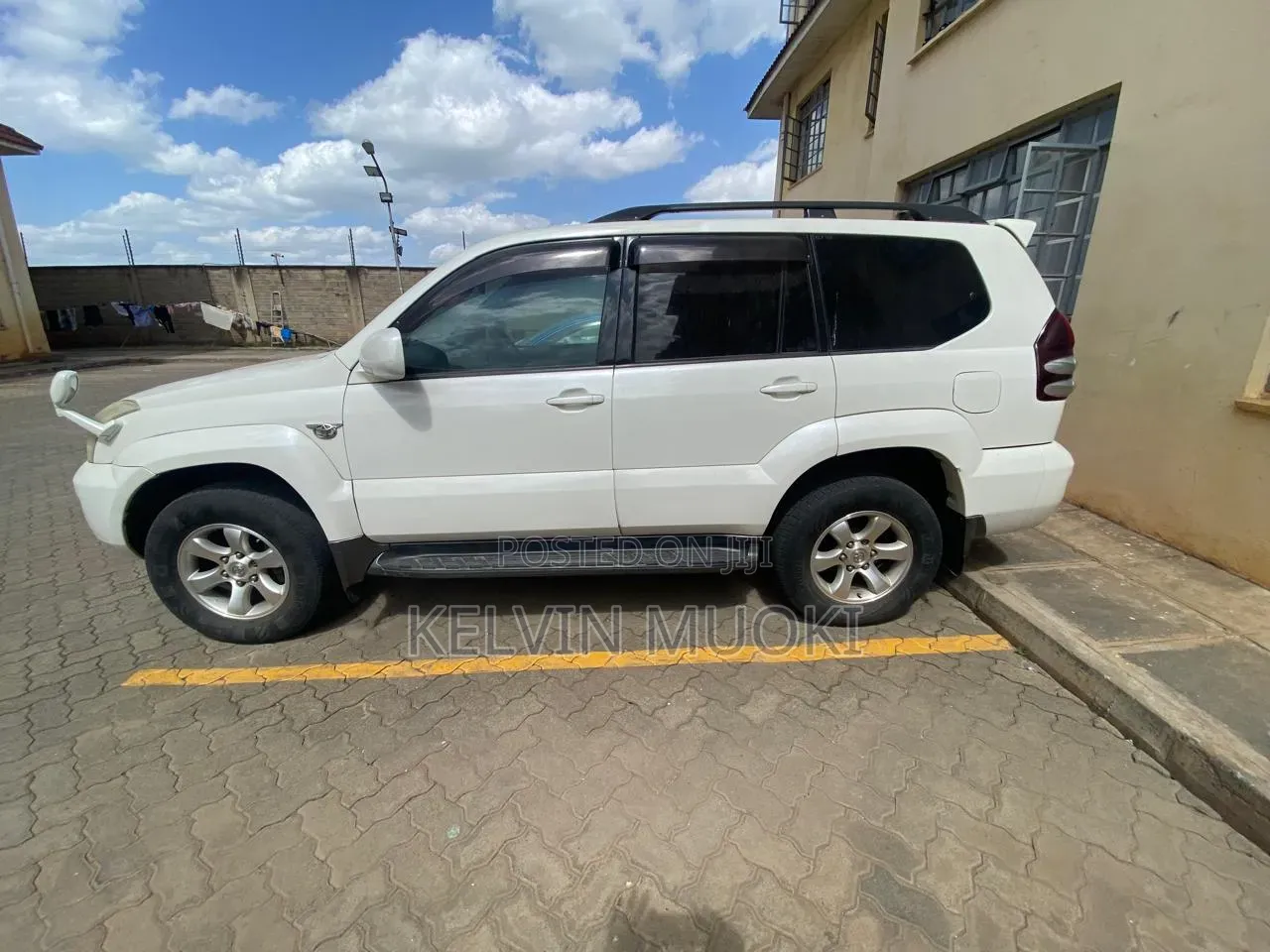 Toyota Land Cruiser Prado 2007 White