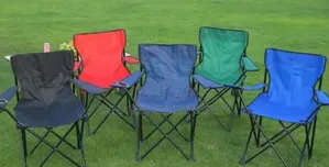 Camping Chairs, With Cup Holder Pouch
