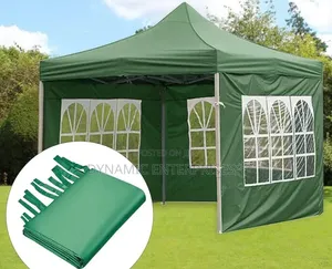*Pop Up Gazebo Canopy Tent With 3 Window Side Walls