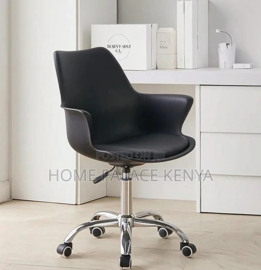 Swivel Chair: Adjustable Swivel Rotary Chair With Soft Cushion