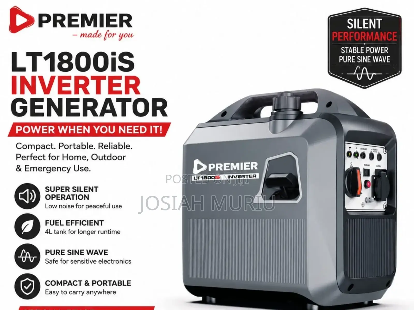 1.8kw Silent Generator