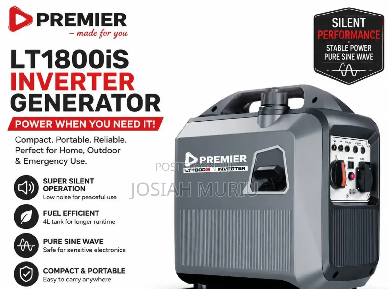1.8kw Silent Generator