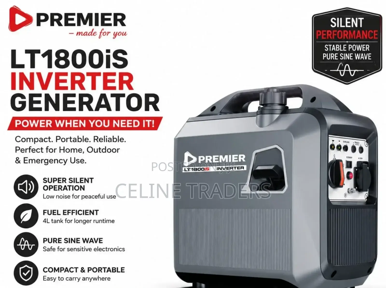 1.8kw Silent Generator