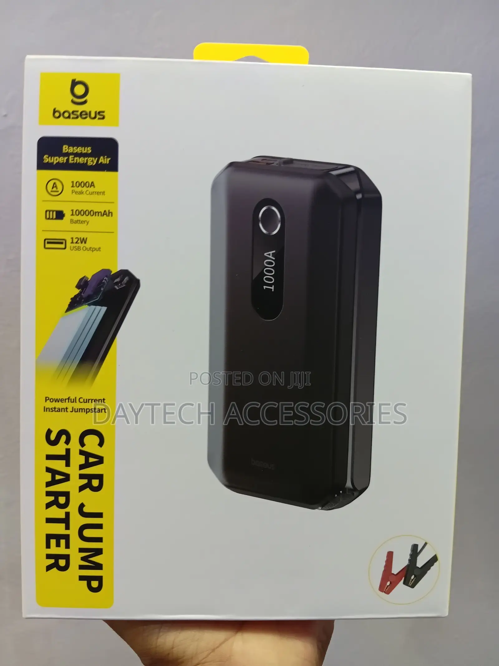 This Is a Baseus Super Energy Air Car Jump Starter 10000mah Battery.