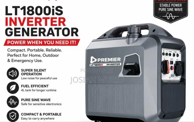 2.0kw Premier Silent Generator - thumbnail 2