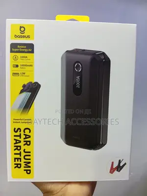 This Is a Baseus Super Energy Air Car Jump Starter 10000mah Battery.