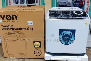 Von Washing Machine Twin Tub Powerful 13kg Capacity for Large Loads