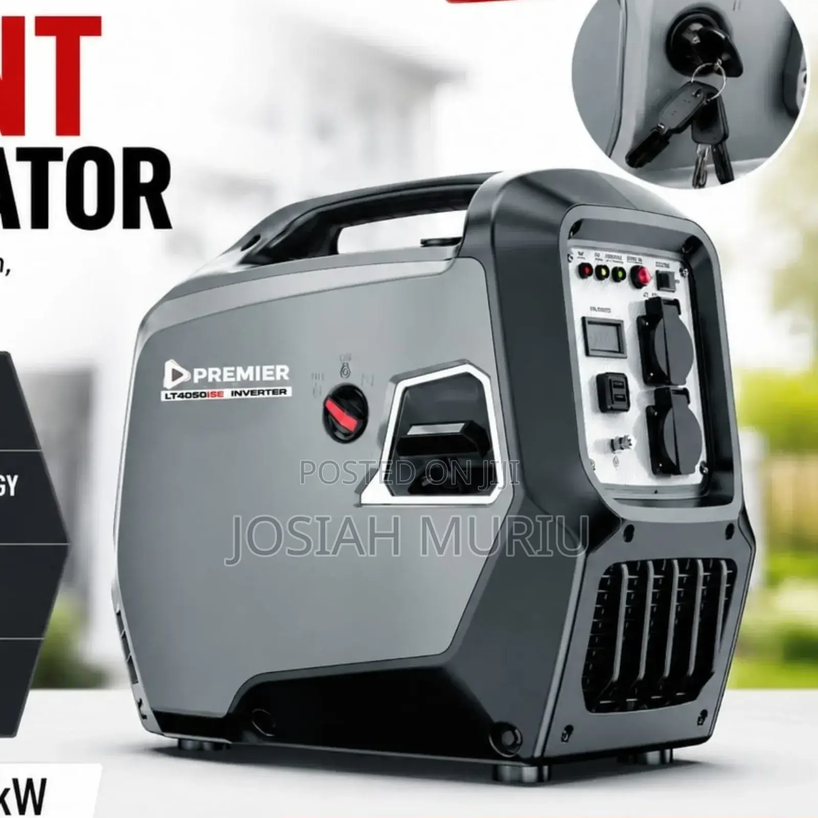 3.5kw Premier Silent Generator 149cc