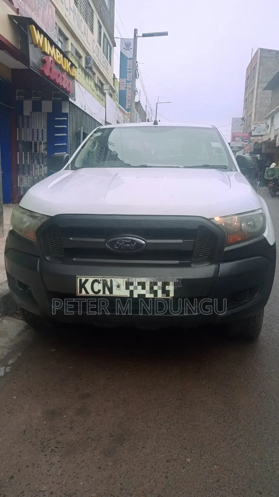 Ford Ranger Wildtrak 2016 White