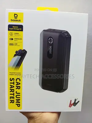Baseus Super Energy Air Car Jump Starter 10,000mah/1000a.