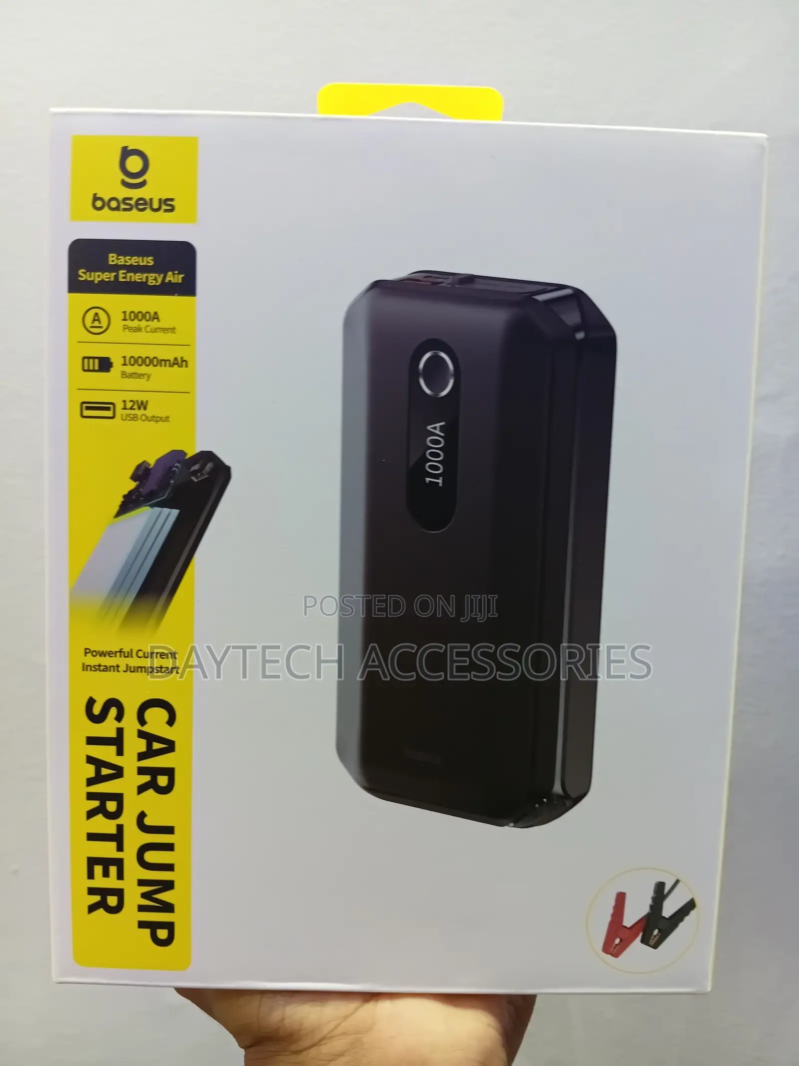 Baseus Super Energy Air Car Jump Starter 10,000mah/1000a.