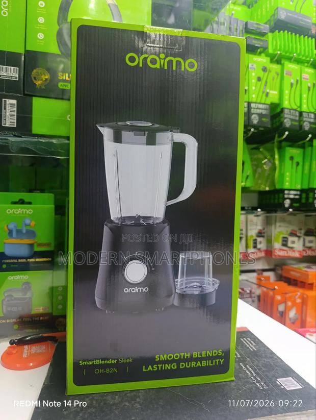 Oraimo Smartblender Sleek 1.5l 2 Speeds Blender