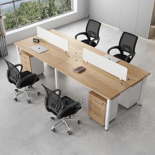 Office Workstation : Minimalist 2-Seater Shared Workstation - thumbnail 13