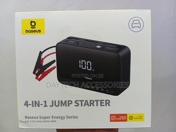 This Is a Baseus Super Energy Series 4-in-1 Car Jump Starter (600a)