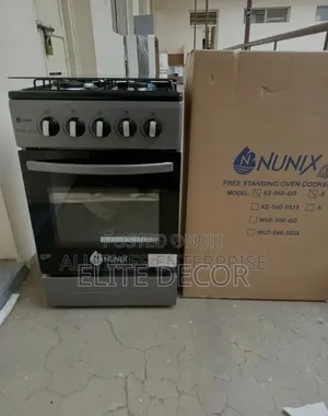 New Model Nunix 50×55 Full Gas Standing Cooker