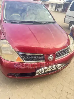 Nissan Tiida 2006 Red