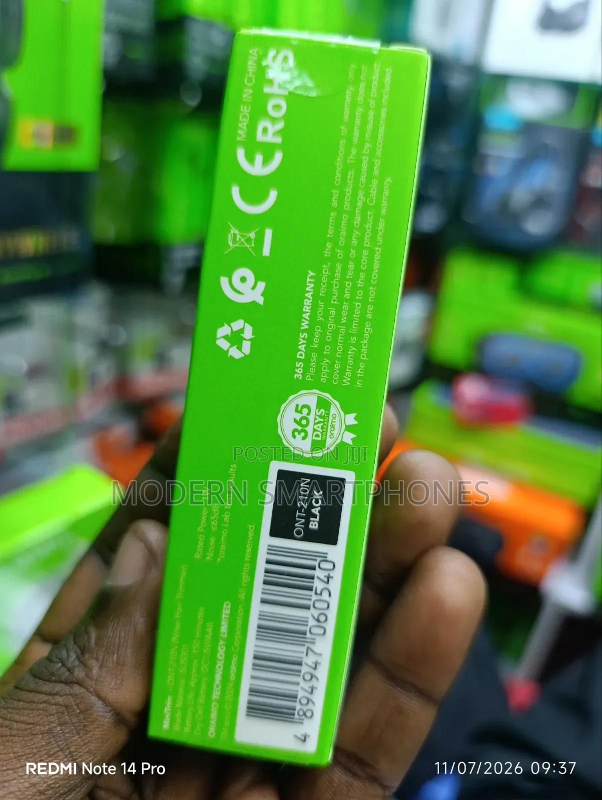 Oraimo Minitrim Oraimo Minitrim Nose and Ear Hair Trimmer