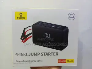 Baseus Super Energy 4-in-1 Jump Starter 6000 Mah 600a - Black