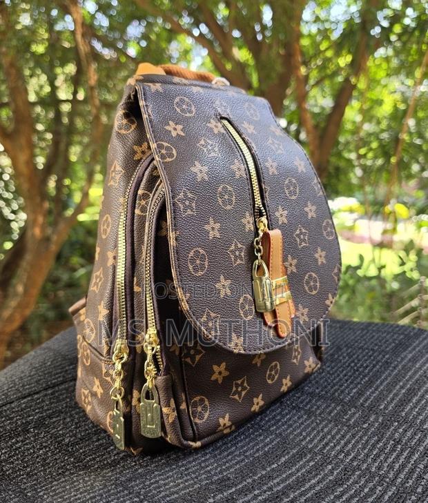 Vintage Stylish Unisex Monogram Mini Backpac
