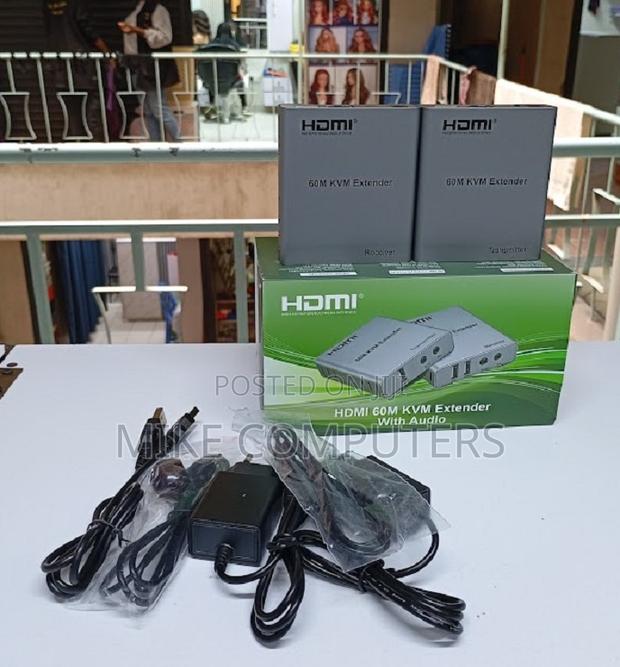 Hdmi KVM Extender Over Cat6 (60m), 1080p at 60hz With Low Temperature
