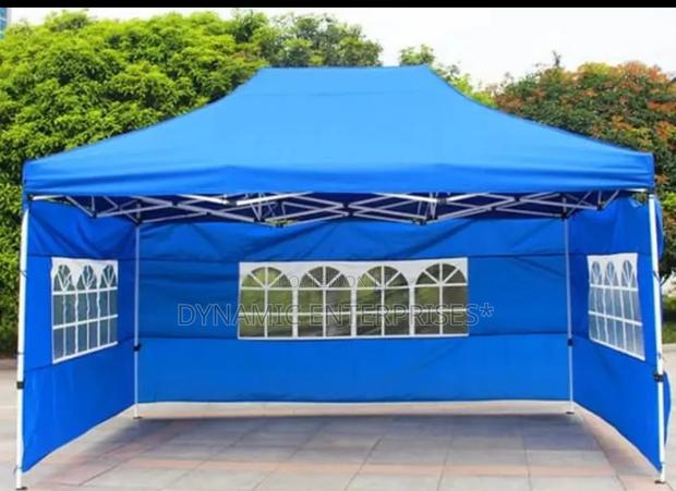 *3×6. Pop Up Gazebo Canopy Tent With 3 Window Side Walls.