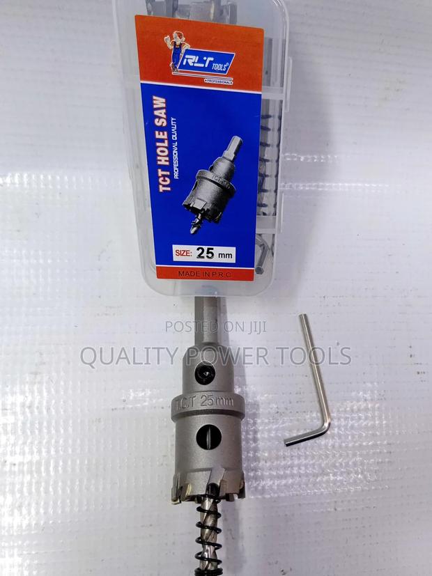 RLT Tools 25mm Tungsten Carbide Tipped (Tct) Hole Saw.