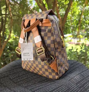 Luxury Checkered Unisex Eberyday Backpack