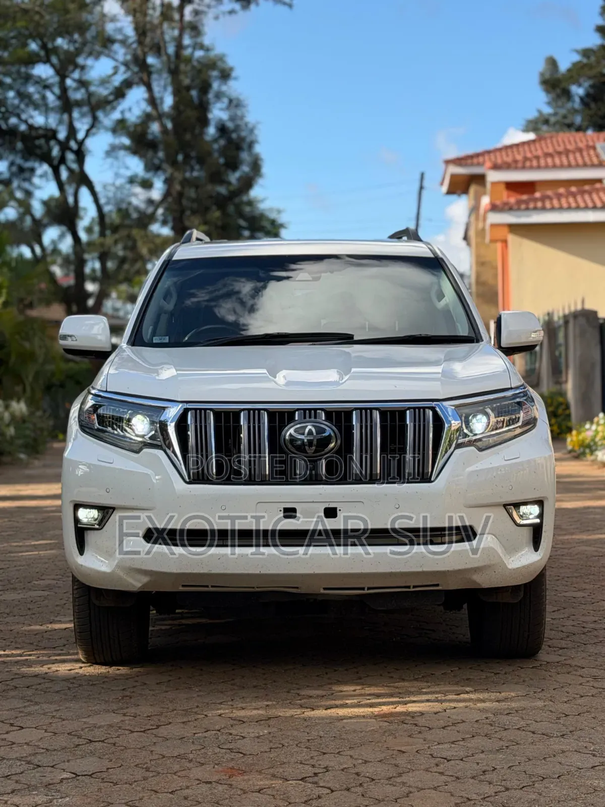 Toyota Land Cruiser Prado 2.8 2021 White
