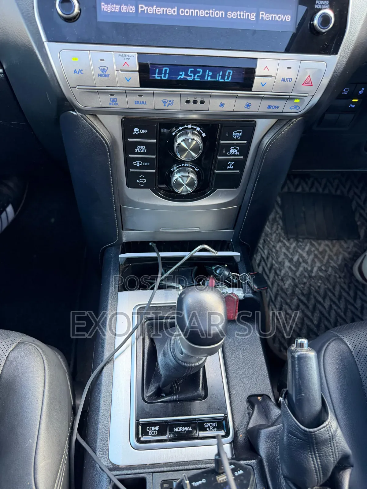 Toyota Land Cruiser Prado 2.8 2021 White
