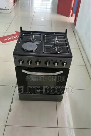 Nunix Kz-660 Standing Cooker 60×60cm (3 Gas + 1 Electric