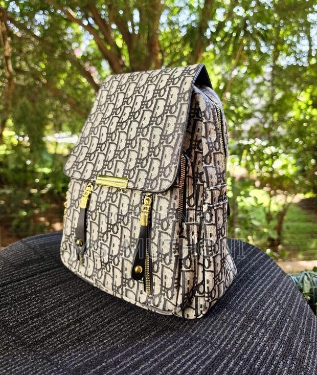 Dior Oblique Imspired Design Mimimalist Backpack