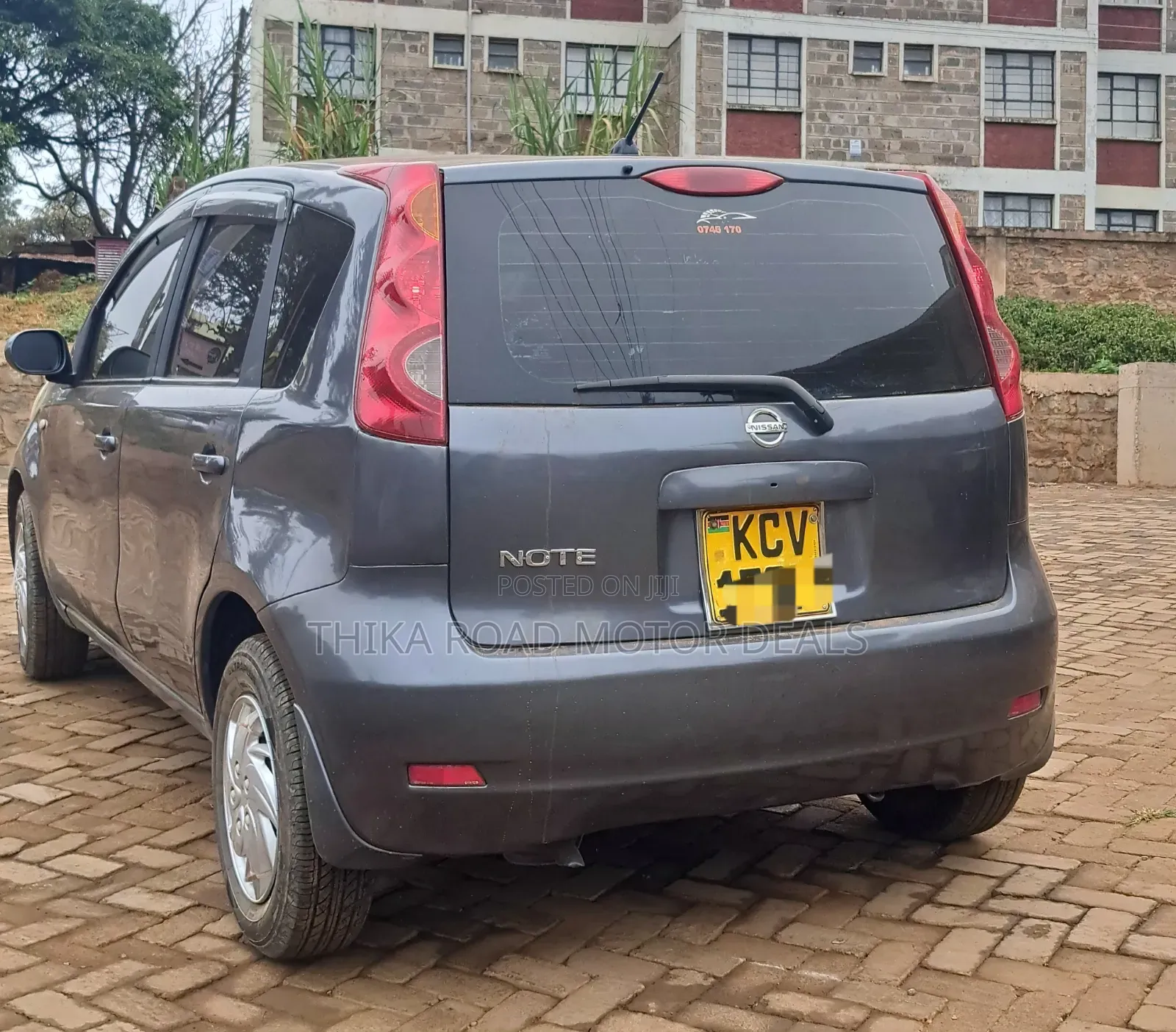 Nissan Note 2012 Gray