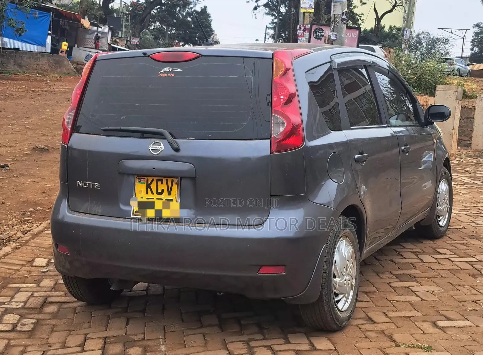Nissan Note 2012 Gray