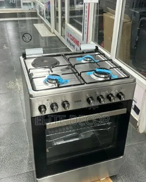Von Cooker 55×60cm – 3gas + 1electric Burner With Flame Failure Device