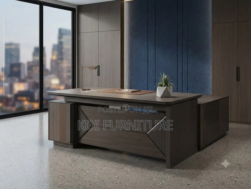 Office Desk; 1.8 Meters Executive Cureetre Office Desk