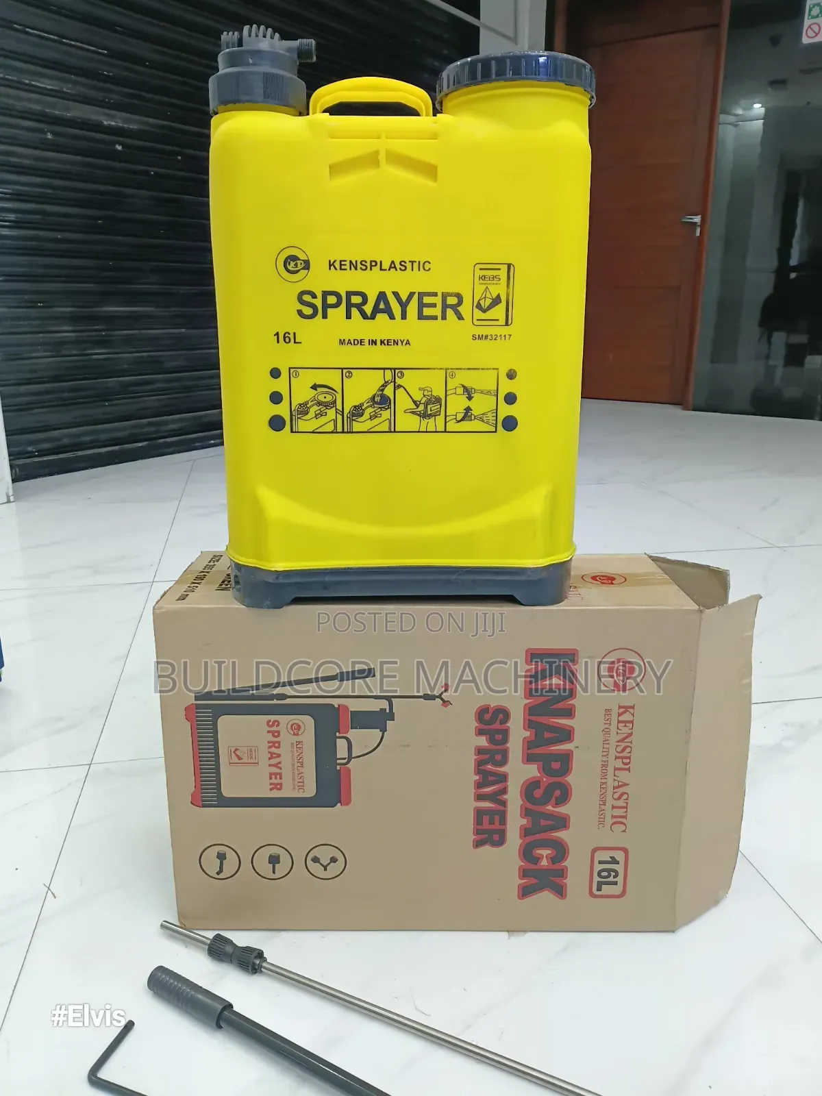 16litres Kenplastic Backpack Knapsack Sprayer