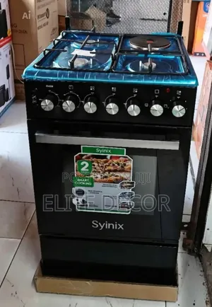 Syinix 50×50 3g+1e Standing Cooker With Electric Oven
