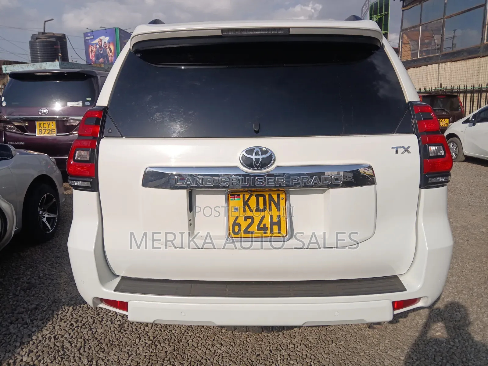 Toyota Land Cruiser Prado 2018 White
