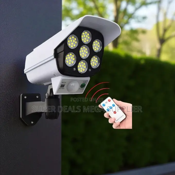 Waterproof Dummy Fake CCTV Camera With Motion Sensor Light