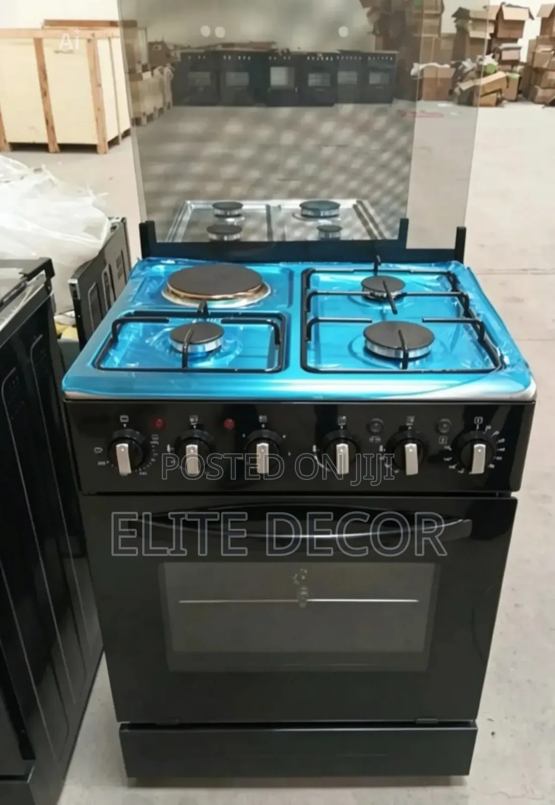 Volsmart Standing Cooker 60cm*60cm 3g+1e Jet Burners