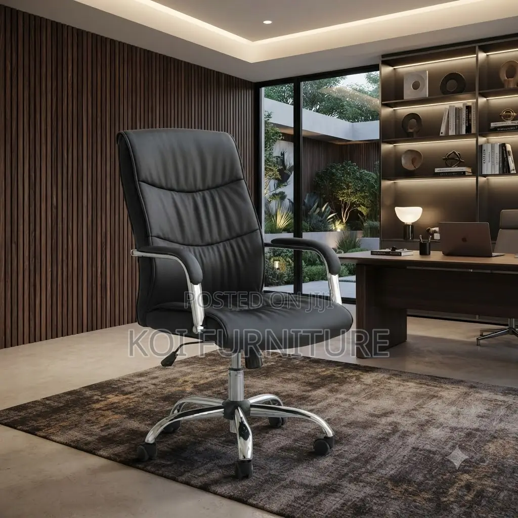 Office Chairs; Leather Ceos Visitor High Office Chair