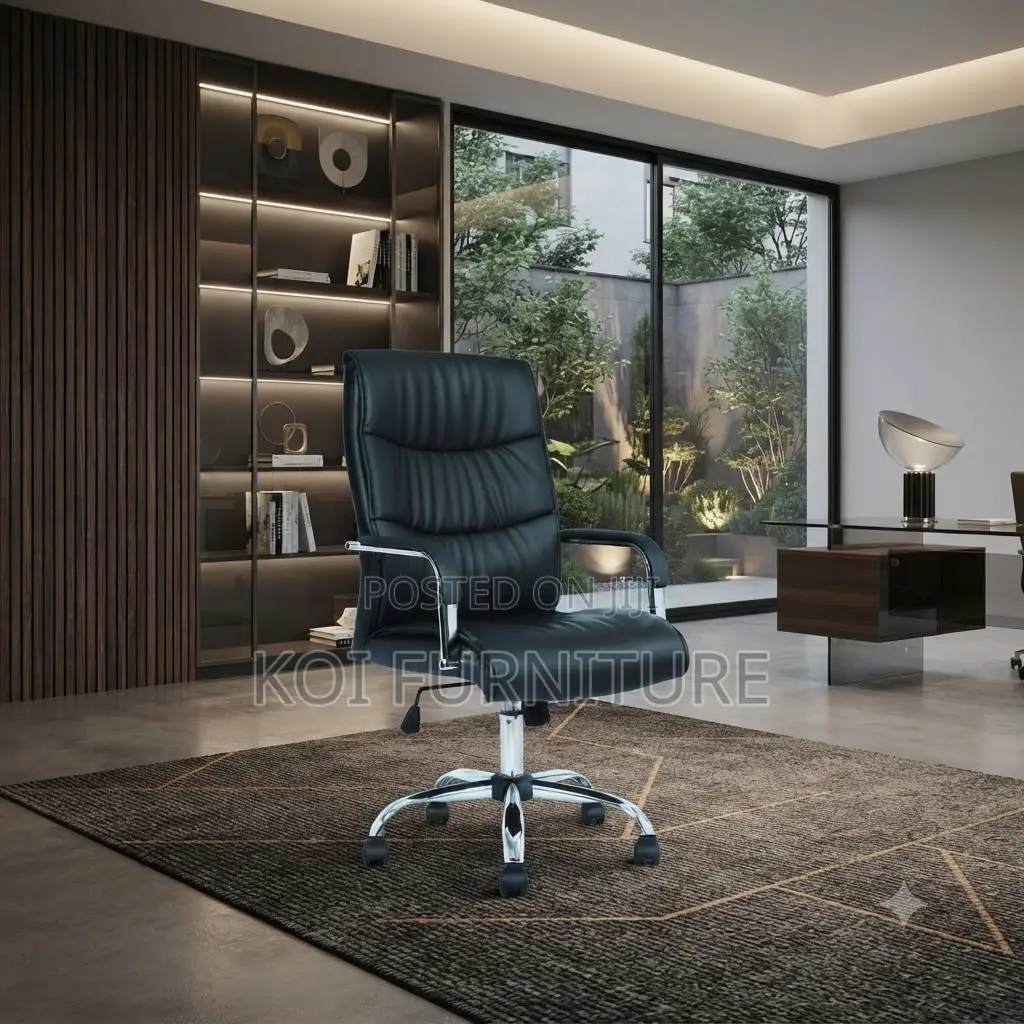 Office Chairs; Leather Ceos Visitor High Office Chair