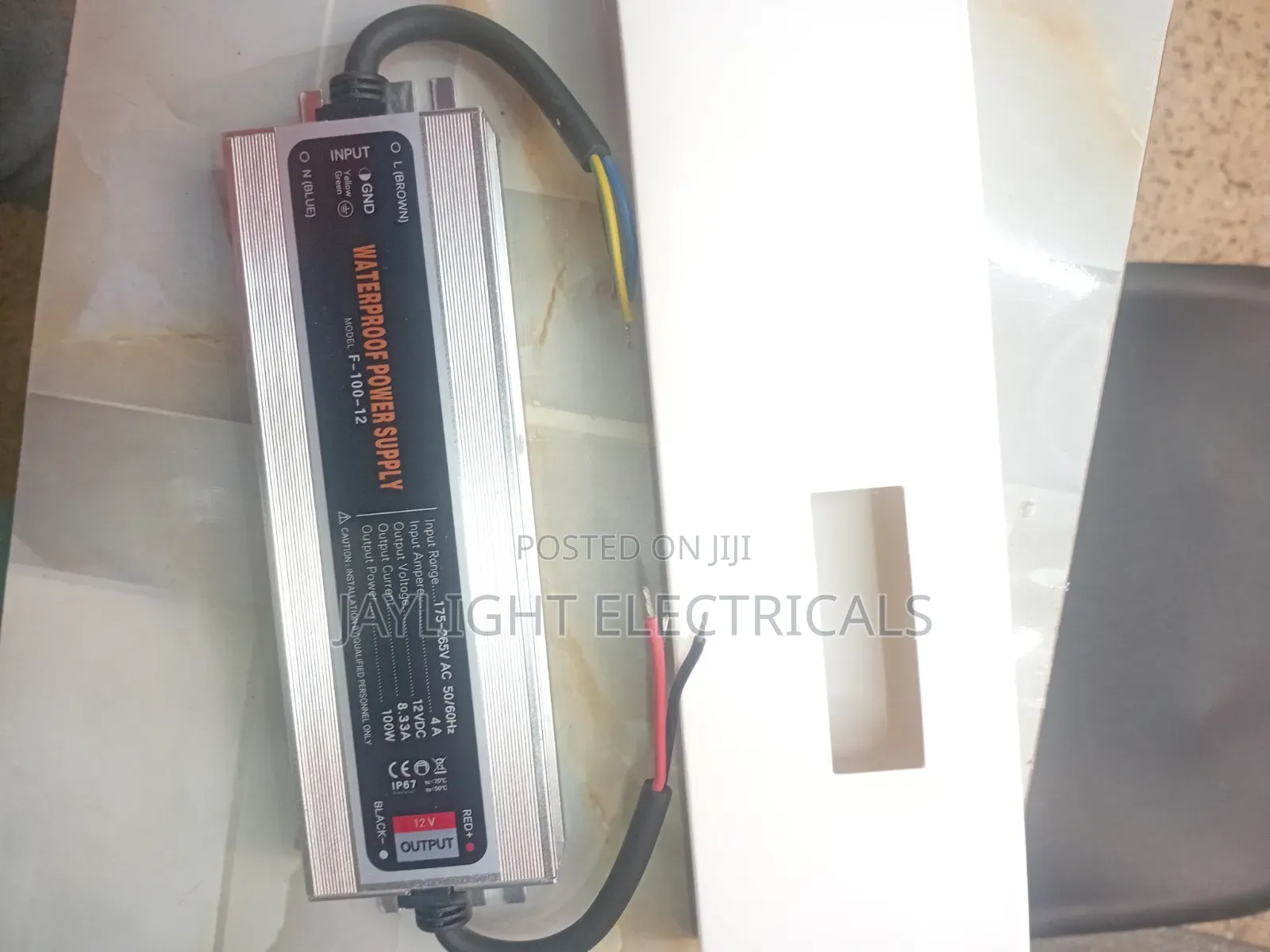 Waterproof Power Supply 110v-265v Output Led Power Supply 12v100w