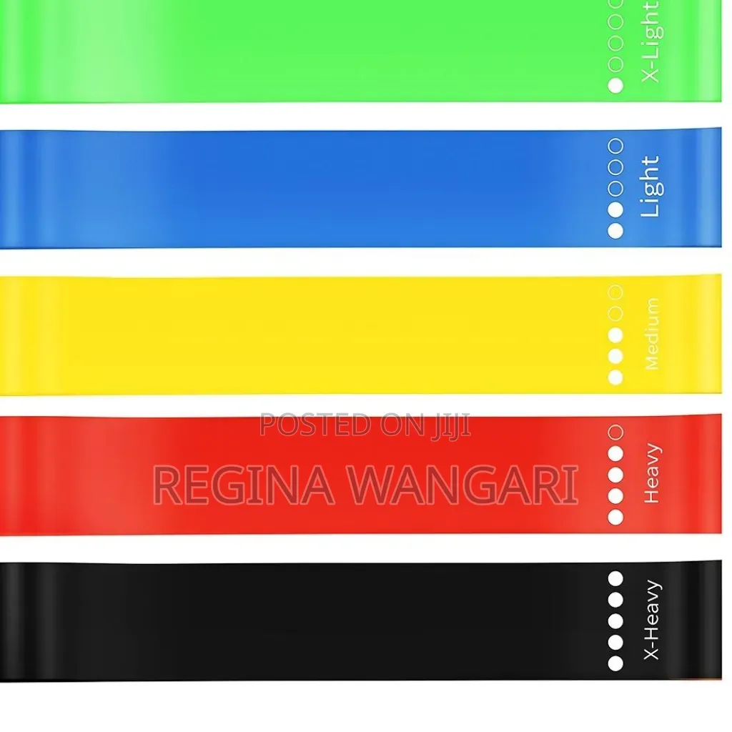5 PCS Resistance Bands Available