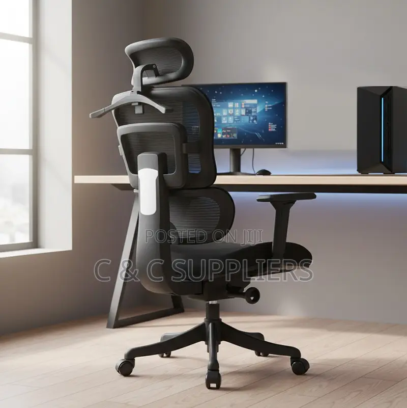 Swivel Mesh High Back Staff Chair