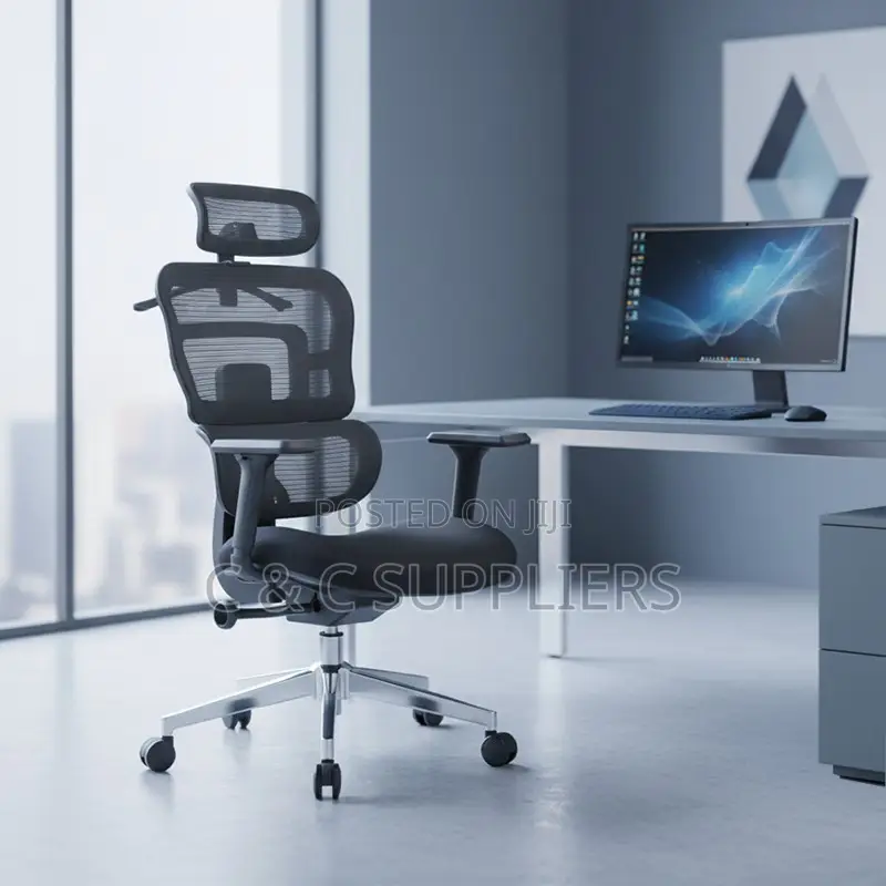 Swivel Mesh High Back Staff Chair