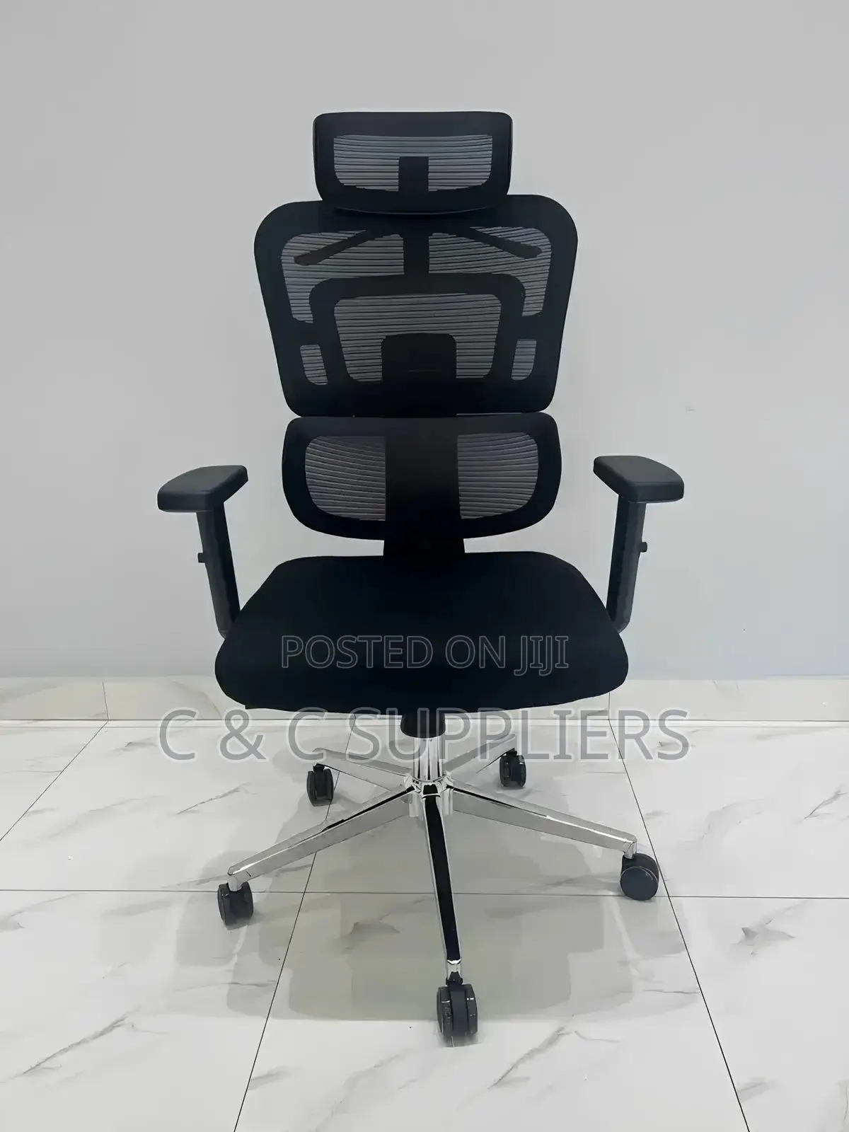 Swivel Mesh High Back Staff Chair