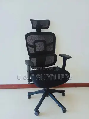 Swivel Mesh High Back Staff Chair